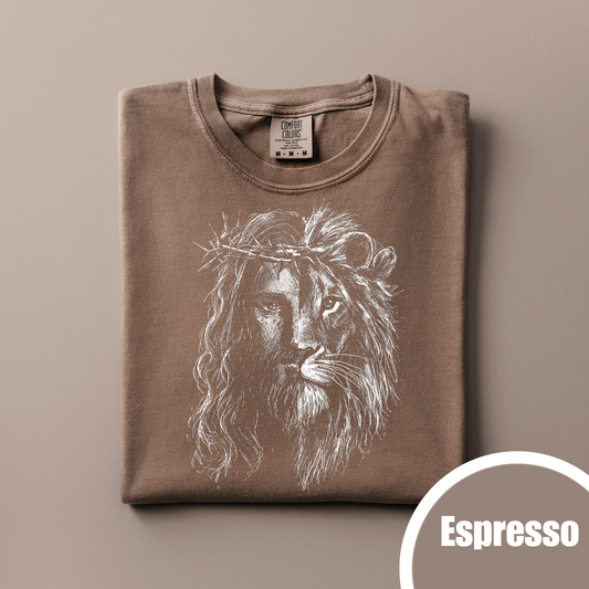 Half Jesus Half Lion - White