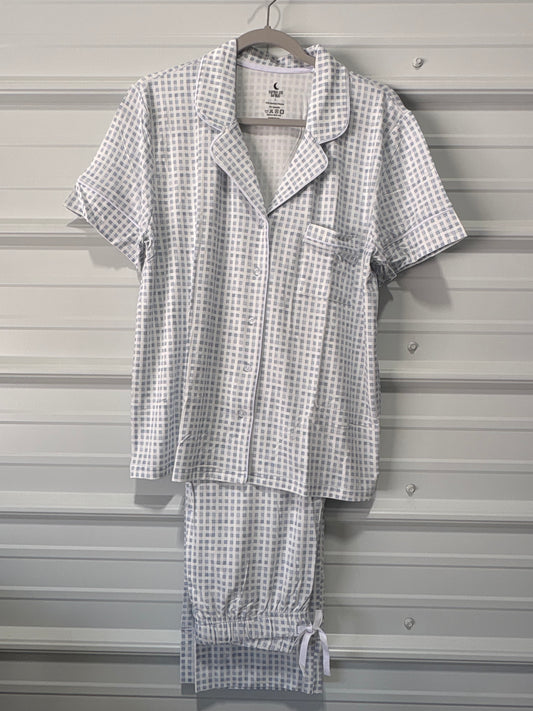 SHORT SLEEVE BUTTON DOWN PANTS SET