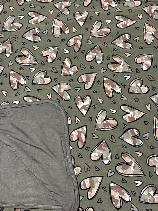 DOUBLE LAYER BAMBOO BLANKET