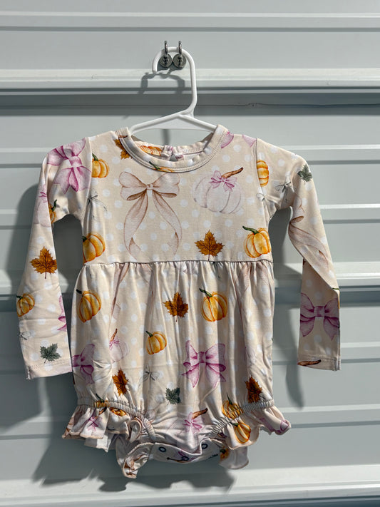 LONG SLEEVE BUBBLE ROMPER