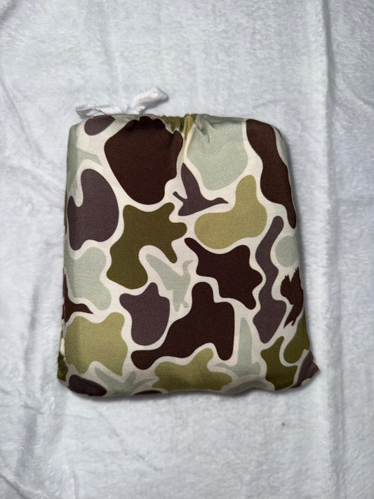 TWO PILLOWCASES - CAMO
