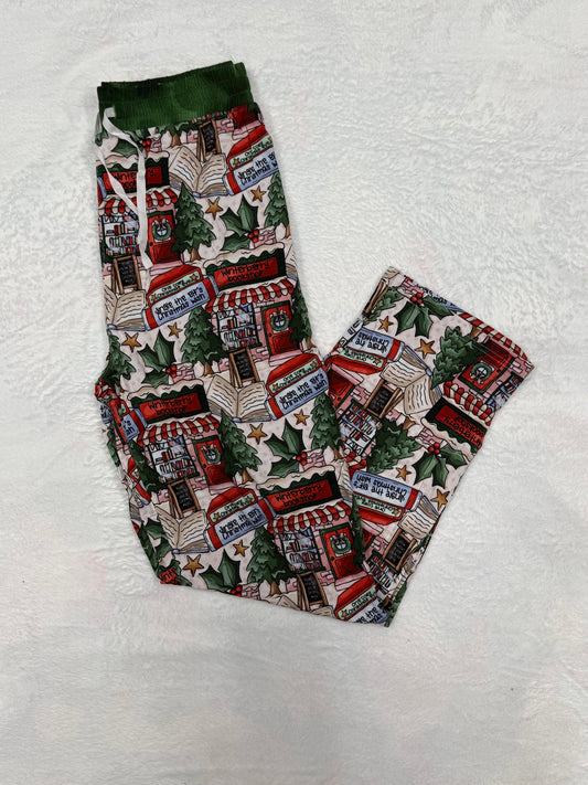ADULT STRAIGHT LEG PANTS - BOOKED FOR THE HOLIDAYS