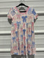 SHORT SLEEVE TWIRL DRESS WITH SHORTS