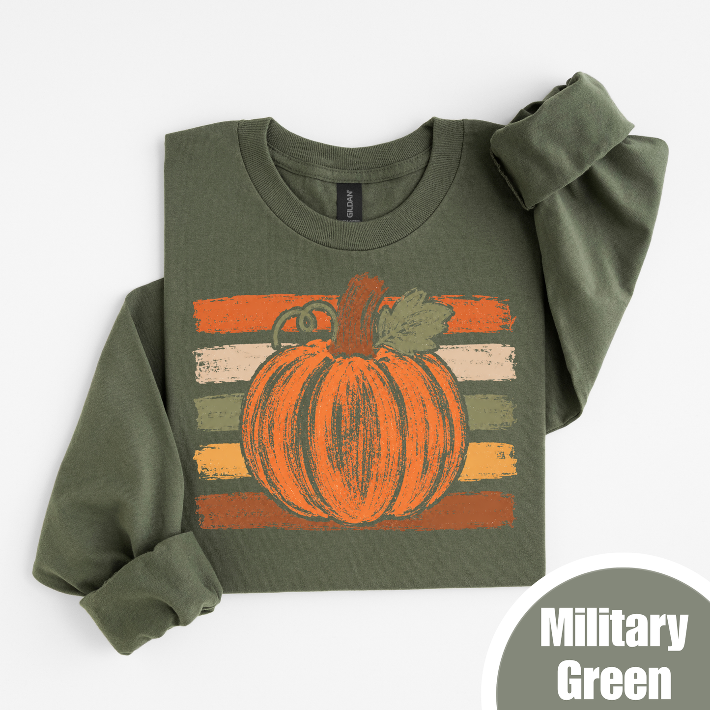 Pumpkin Stripes