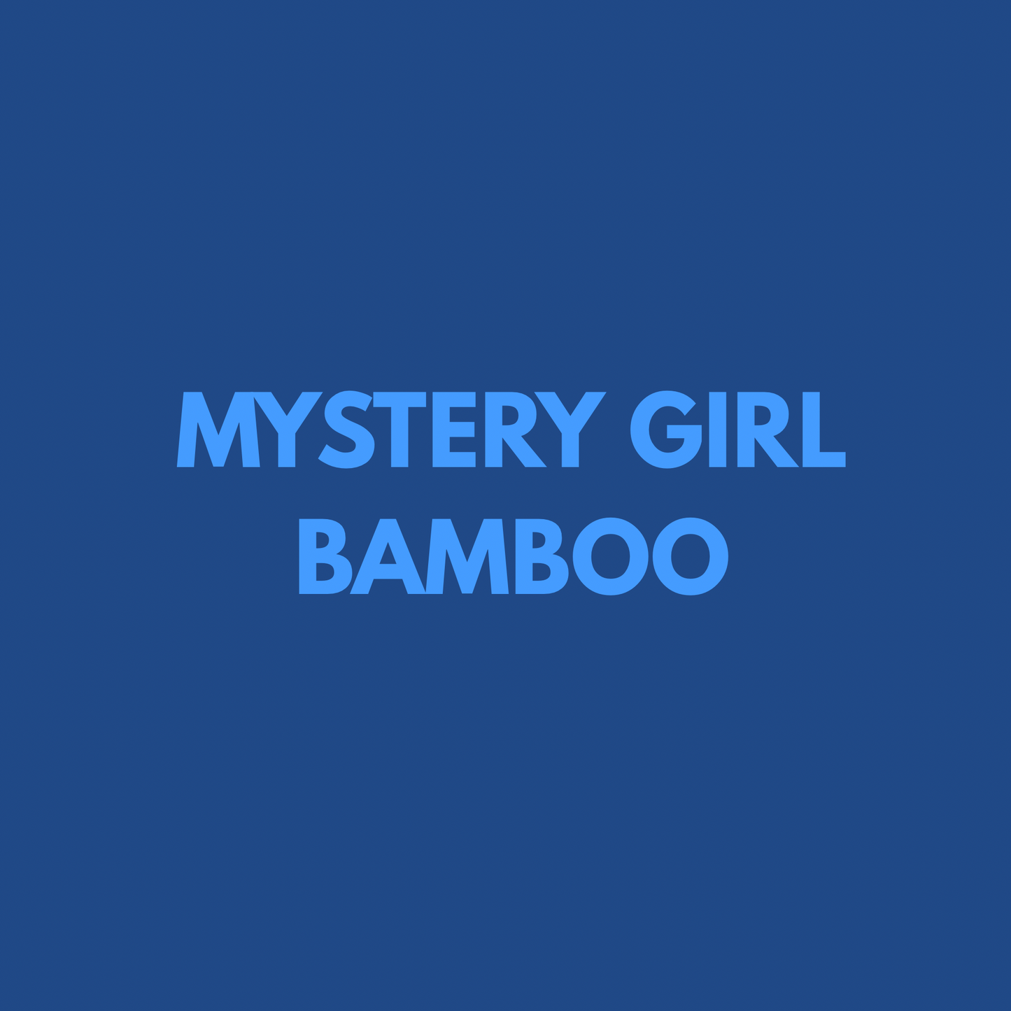 MYSTERY ITEM - GIRL