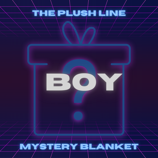 MYSTERY BOY PLUSH BLANKET