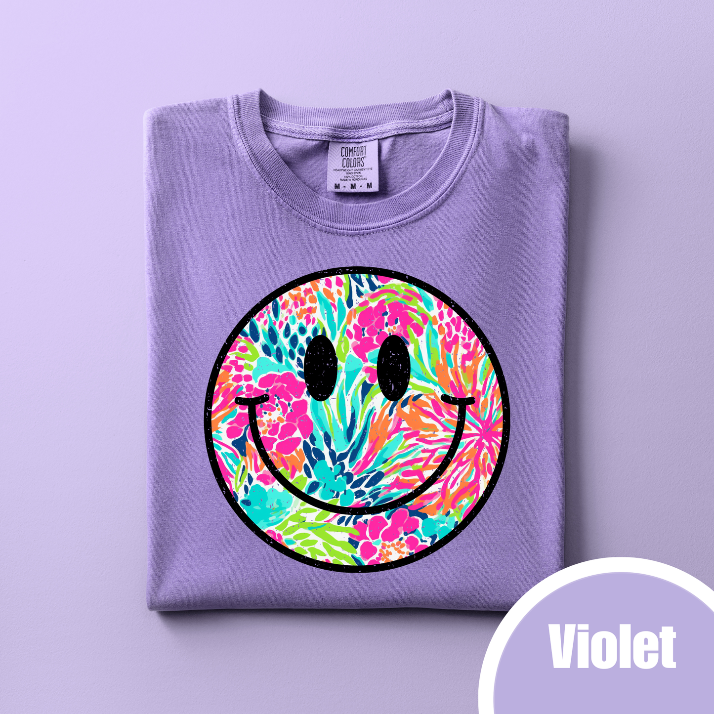 Neon Smiley