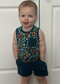 TANK TOP SHORT SET - ALPHABET SOUP