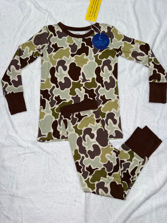 TWO PIECE LS SET - CAMO