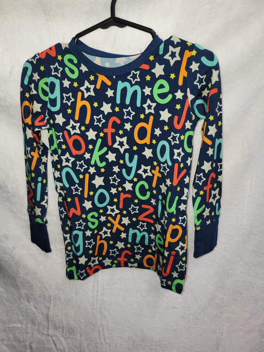 TWO PIECE LS SET - ALPHABET SOUP