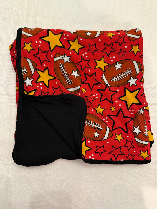 DOUBLE LAYER BLANKET - RED KINGDOM