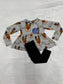 LONG SLEEVE PEPLUM TOP W/ SHORTS - REINDEER GAMES