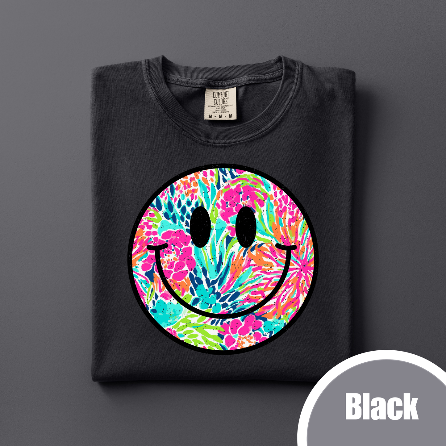 Neon Smiley