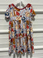 SHORT SLEEVE TWIRL DRESS WITH SHORTS