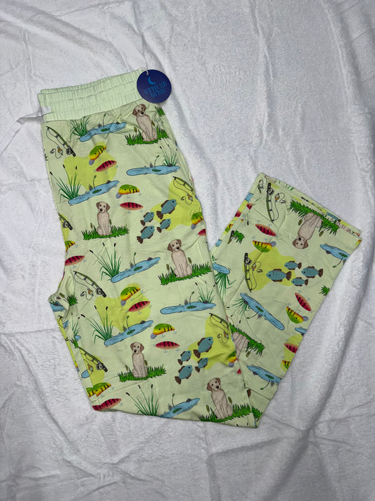 ADULT STRAIGHT LEG PANTS - GONE FISHING