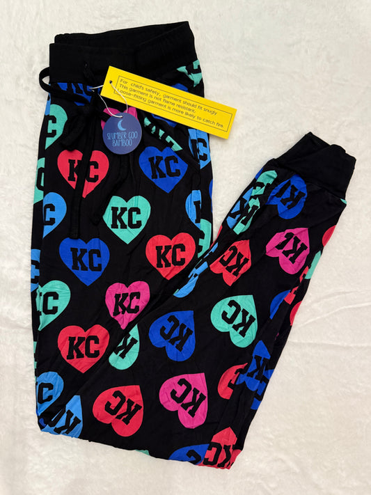 ADULT JOGGERS - KC HEART