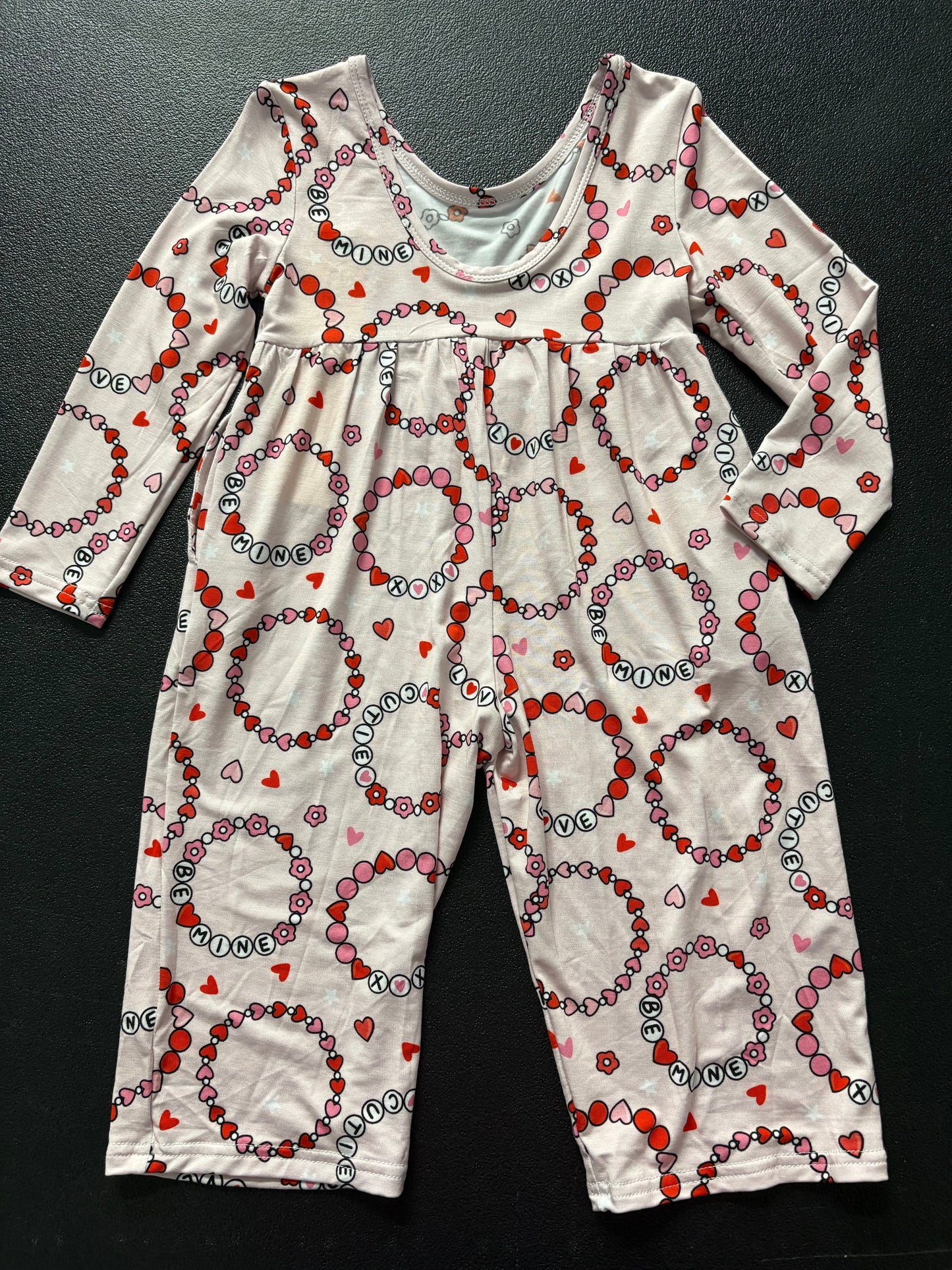 WIDE LEG ROMPER - BRACELETS