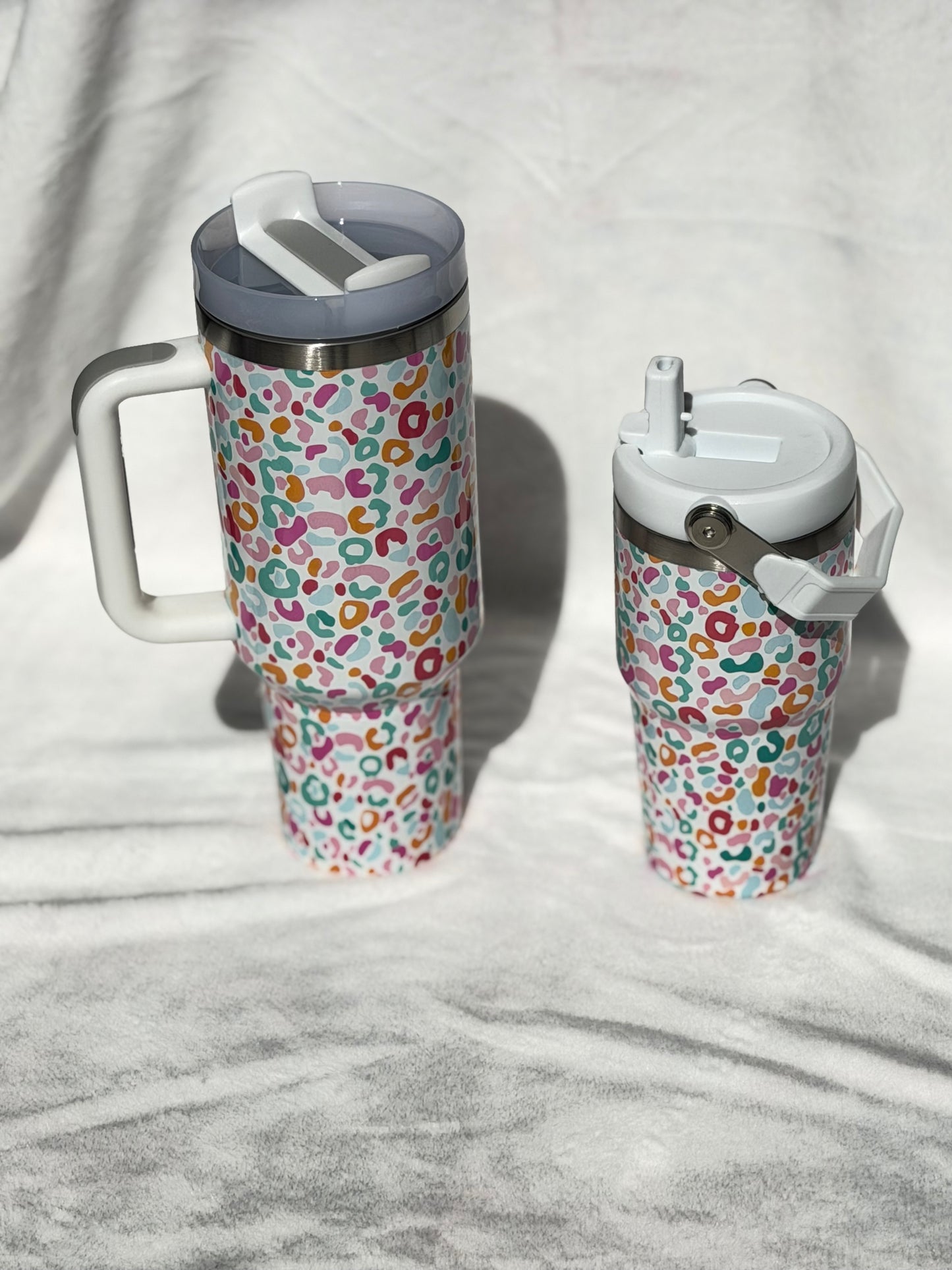 PASTEL CHEETAH TUMBLER