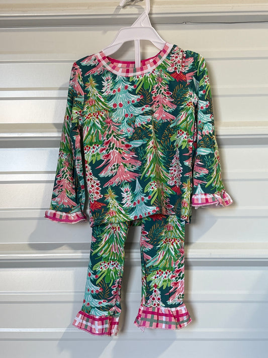 LONG SLEEVE RUFFLE SET