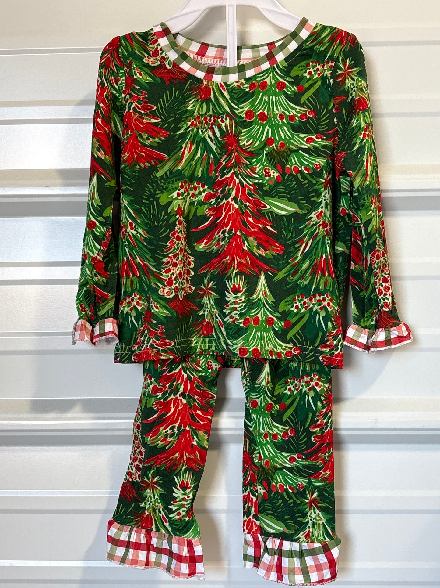 LONG SLEEVE RUFFLE SET