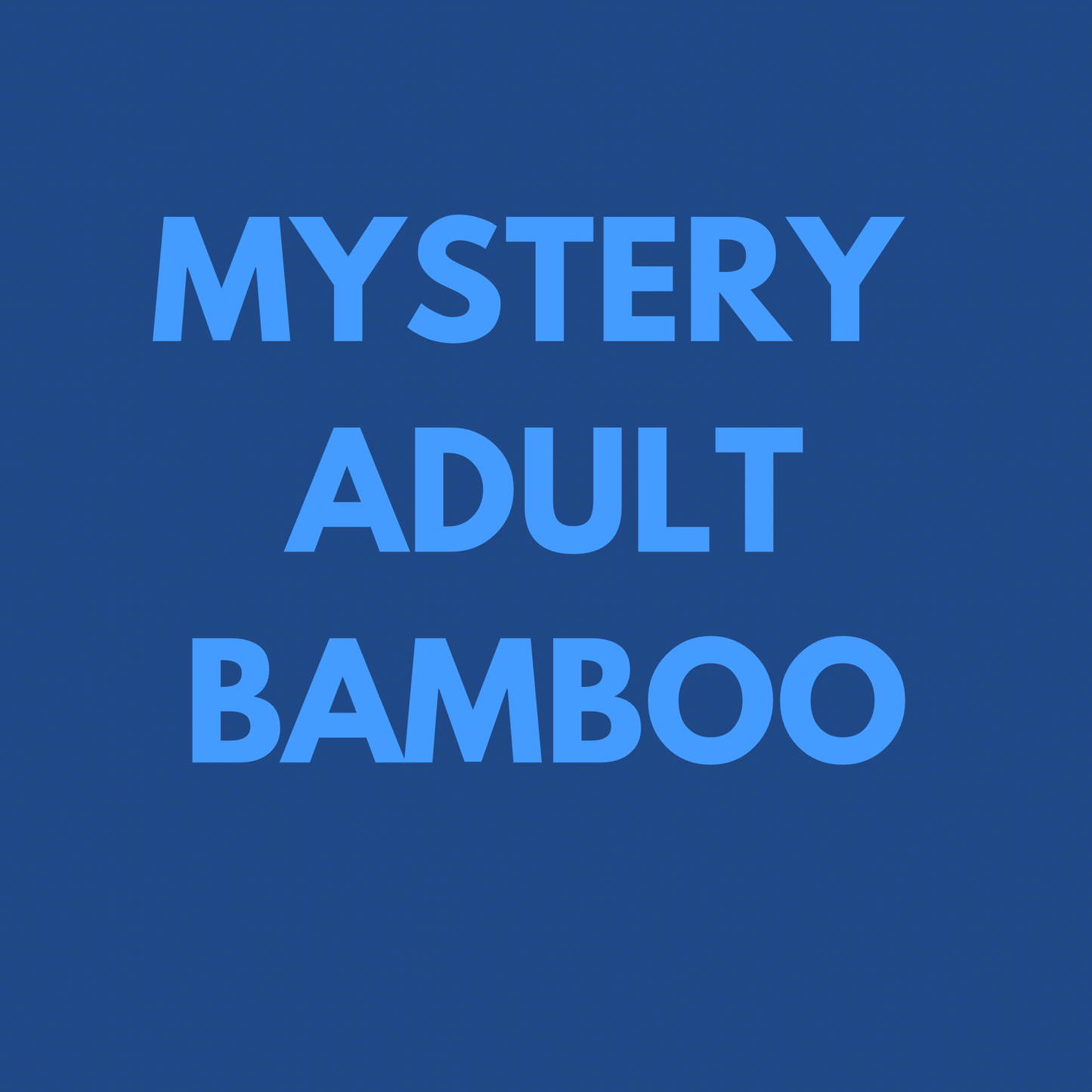 MYSTERY ITEM - ADULT