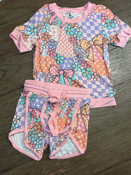 TWO PIECE LOUNGE SET - SPRING FLING