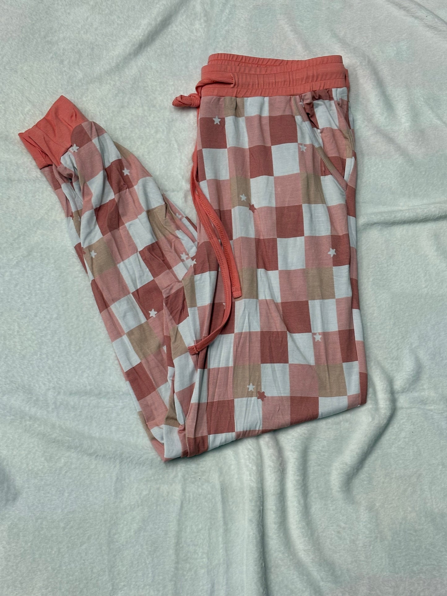 ADULT JOGGERS - LAINEY CHECKS