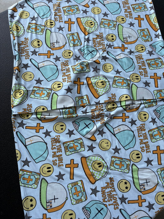 TWO PACK PILLOWCASE - JESUS LOVES ME