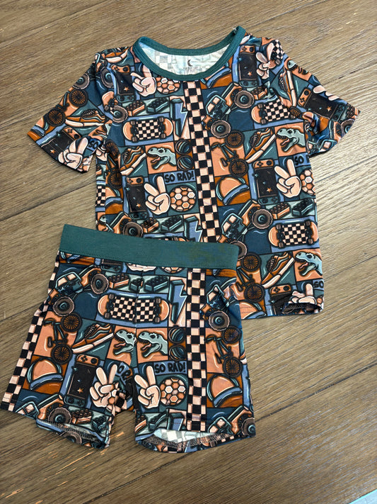 TWO PIECE SHORT SET - SO RAD