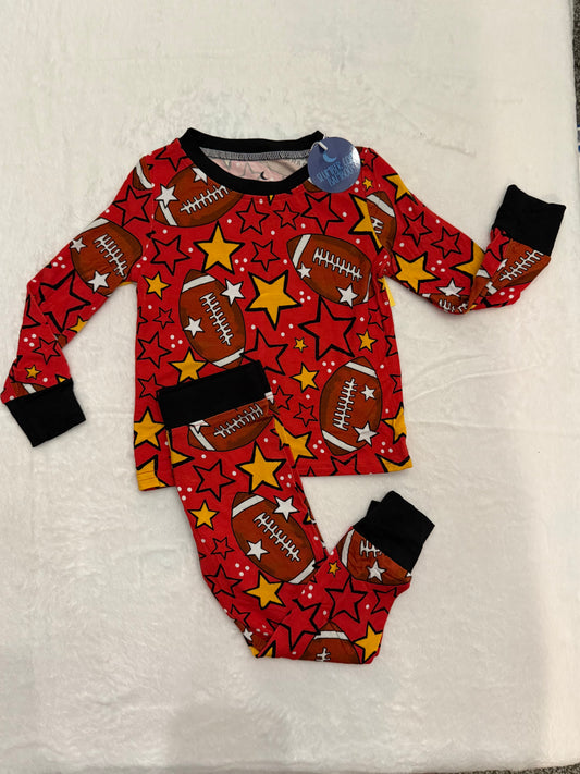 TWO PIECE LS SET - RED KINGDOM