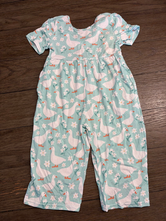 WIDE LEG ROMPER - SILLY GOOSE