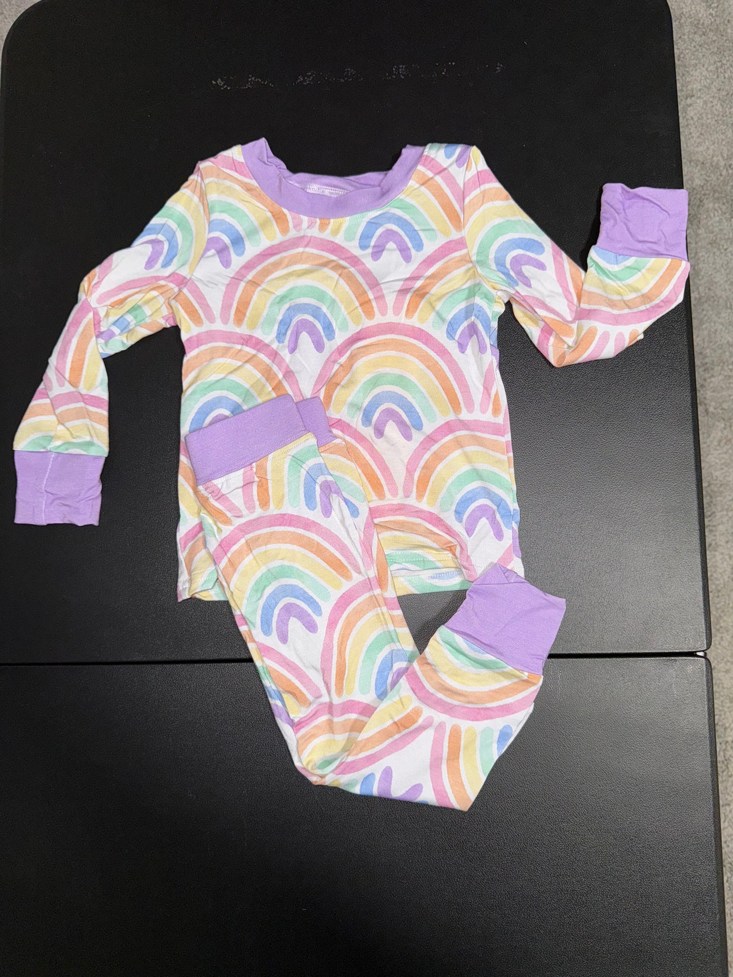 TWO PIECE SET - RAINBOWS