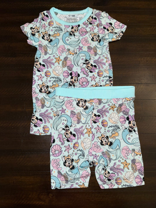 TWO PIECE SS SET - MINNIE MERMAID