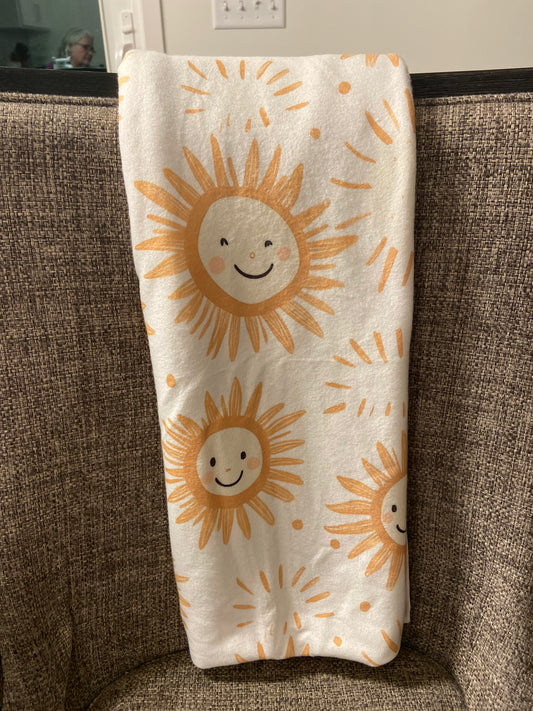 OVERSIZED BEACH TOWEL - SUNNY DAY
