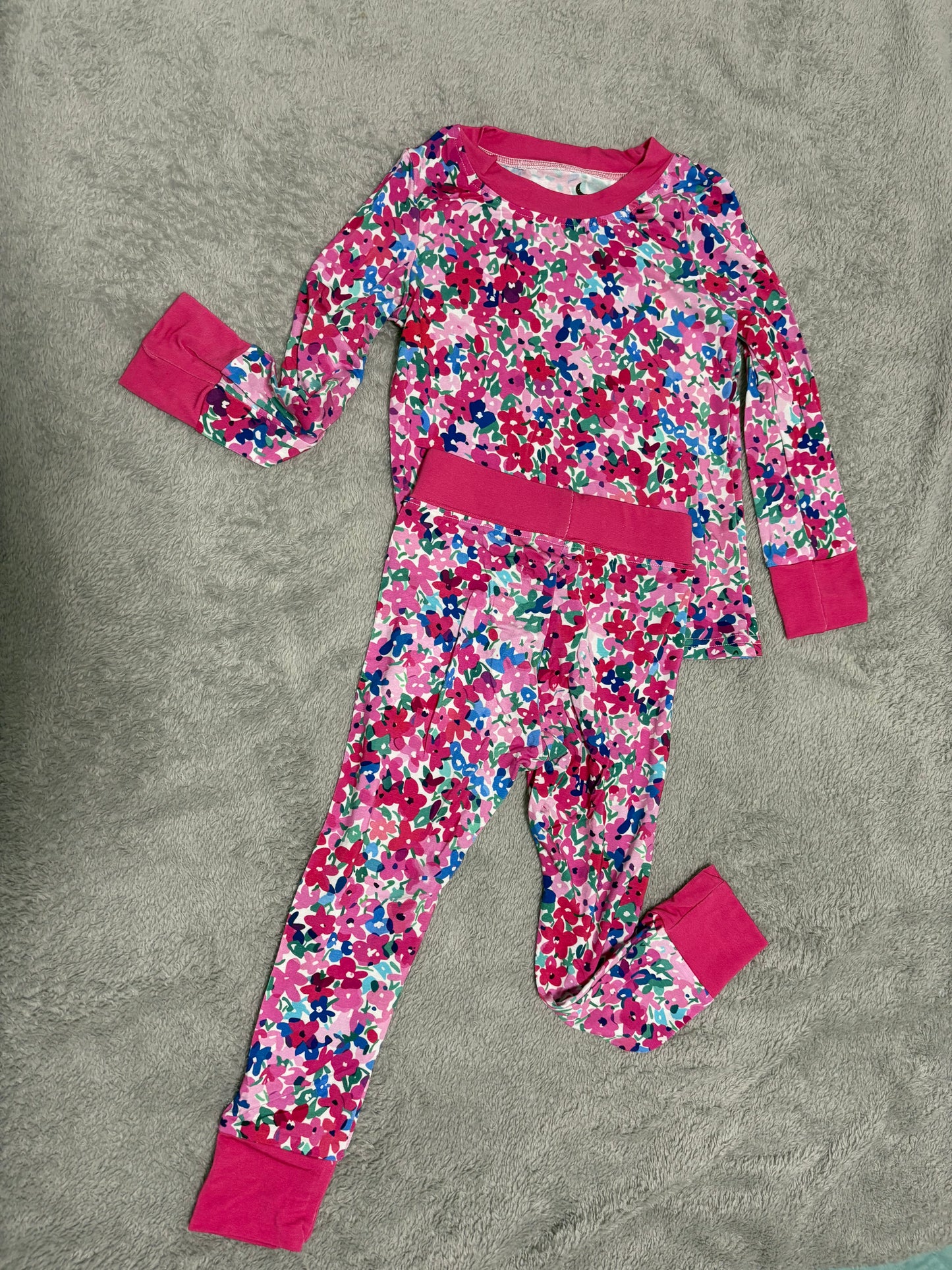 TWO PIECE LS SET - BLOOM WITH GRACE