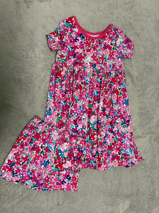 TWIRL DRESS W/ SHORTS - BLOOM WITH GRACE