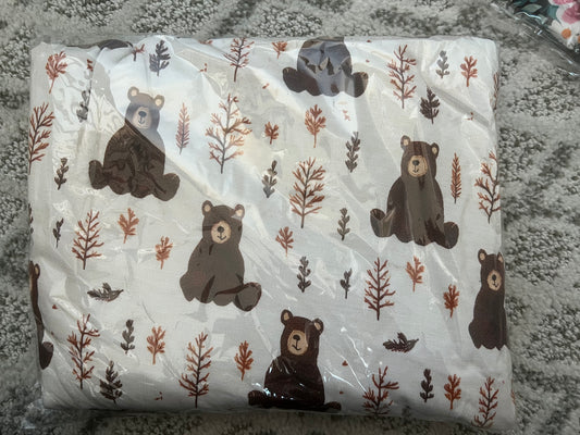 CUDDLE BEAR TWIN SHEET