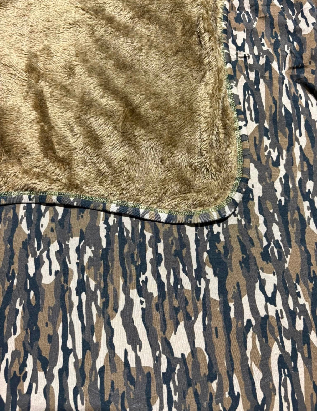 ADULT DOUBLE LAYER BAMBOO/PLUSH BLANKET